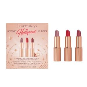 CHARLOTTE TILBURY Iconic Hollywood Lip Trio